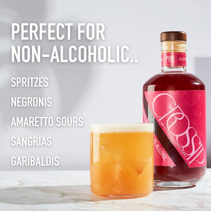 Pure Hibiscus makes the best spritzes, negronis, amaretto sours, sangrias, garibaldis and more