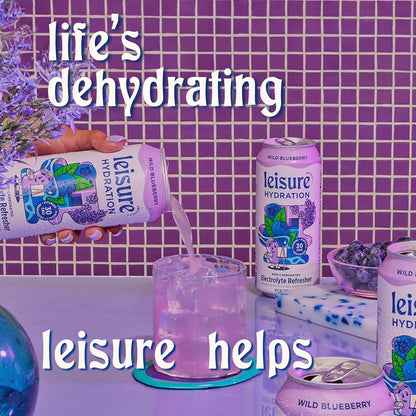 Leisure Hydration - Wild Blueberry