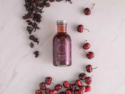 Kvas - Cherry hibiscus Simple Syrup