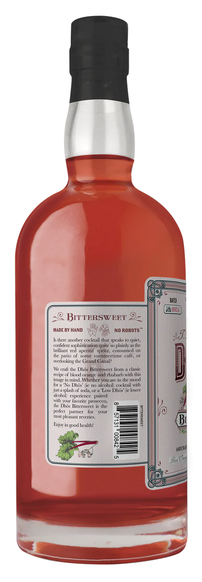 Dhōs - Bittersweet: Bitter Rhubarb and Cinchona