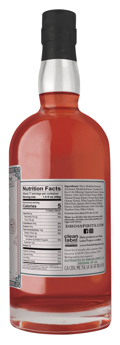 Dhōs - Bittersweet: Bitter Rhubarb and Cinchona