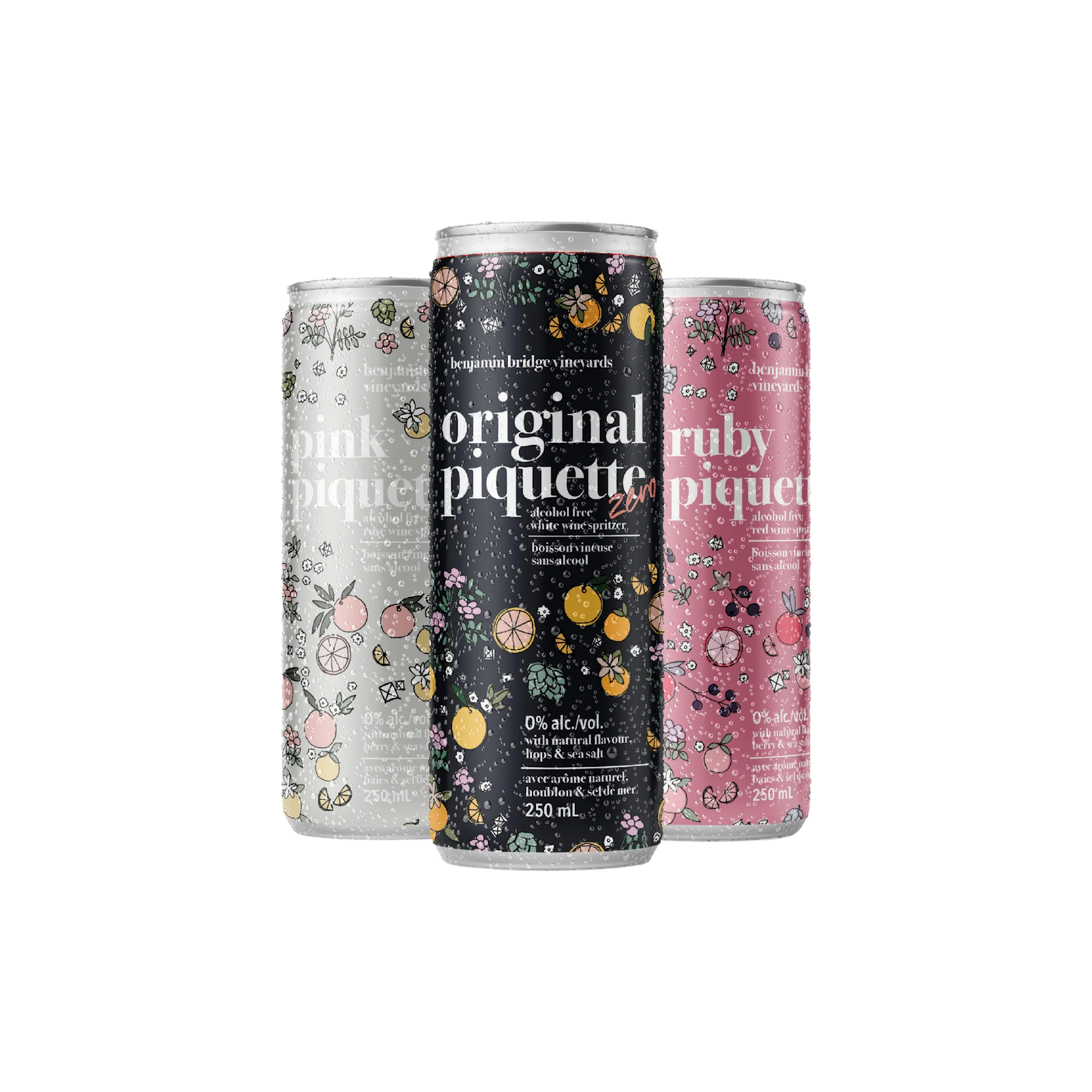 Benjamin Bridge - Piquette Zero Mixer Cans - 6 Pack