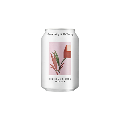 Something & Nothing - Hibiscus & Rose Seltzer