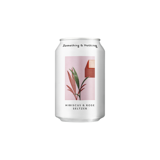 Something & Nothing - Hibiscus & Rose Seltzer